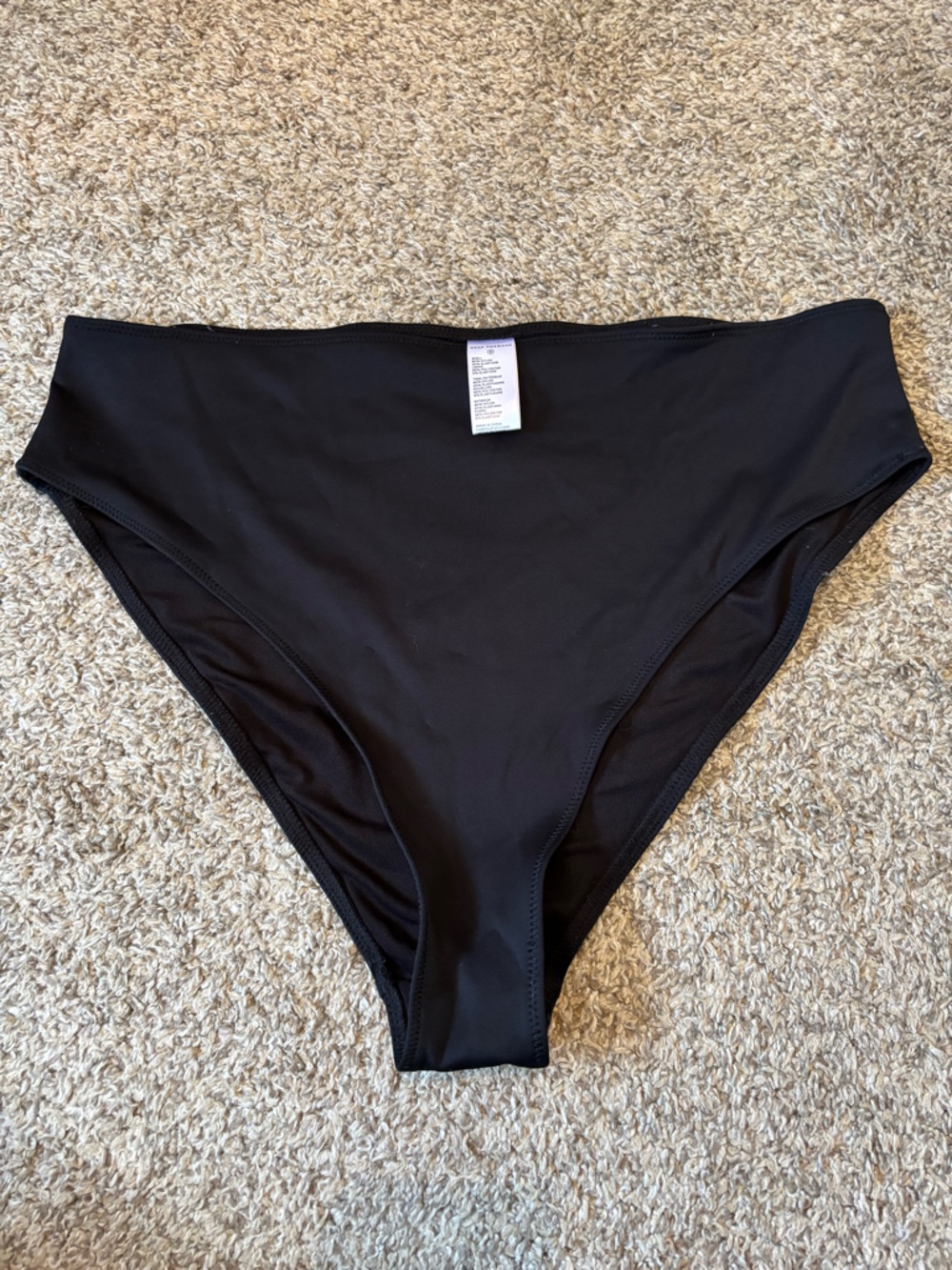 Good American Black Bikini Bottoms